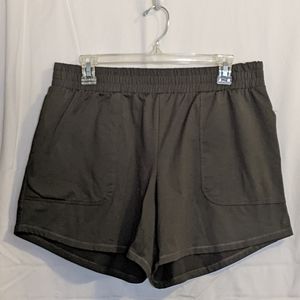 Dark Green All in Motion comfy fitness shorts - Recycled Polyester - M